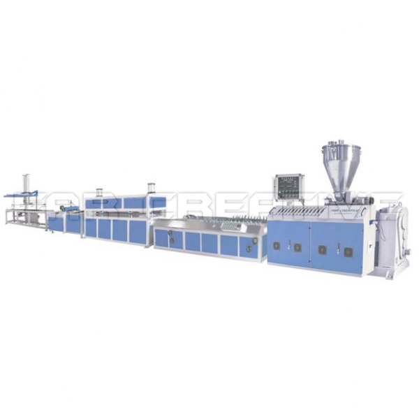 PVC panel extrusion line
