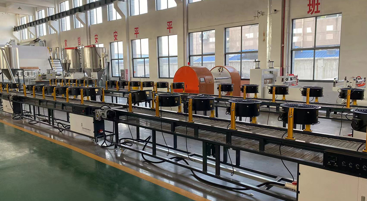 Biodegradable granulation line demonstration